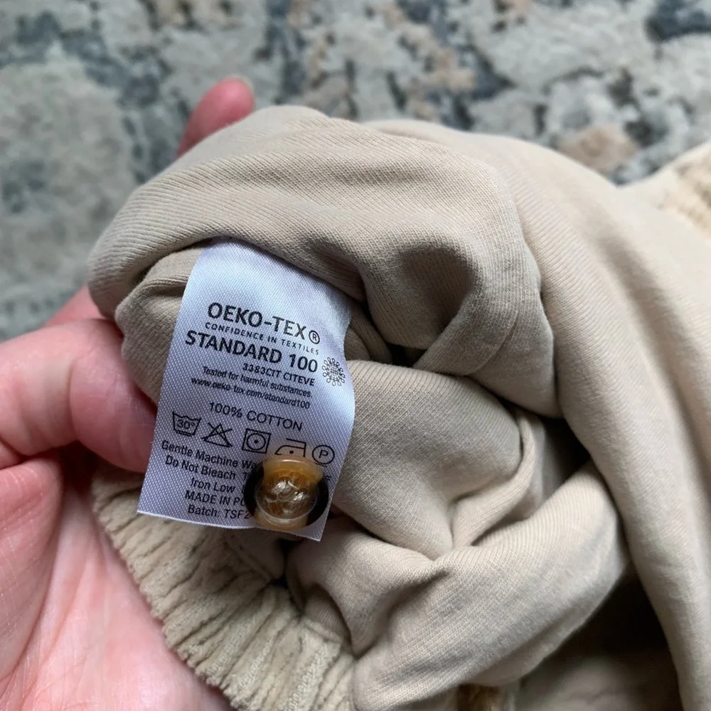 The simple folk corduroy overall romper nwt 8/9y